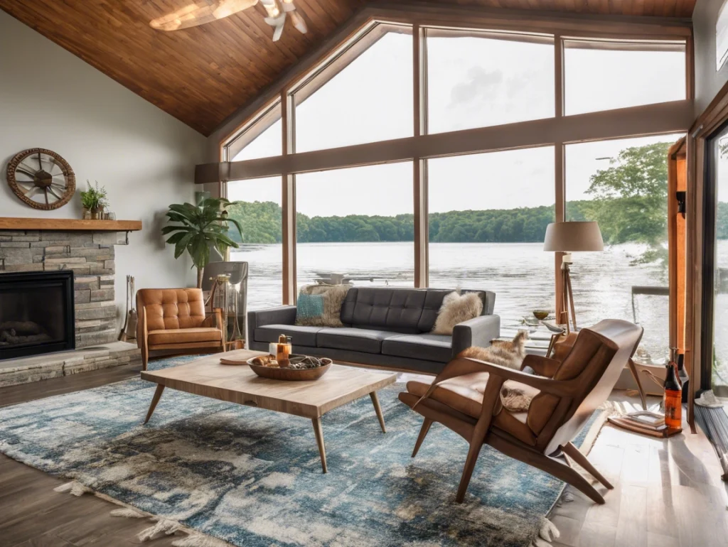 A home with state-of-the-art heating and cooling systems at Lake of the Ozarks