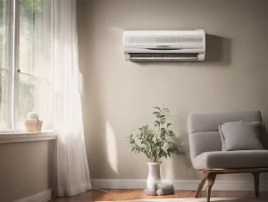 A mini-split heating and cooling a home near Camdenton, Missouri