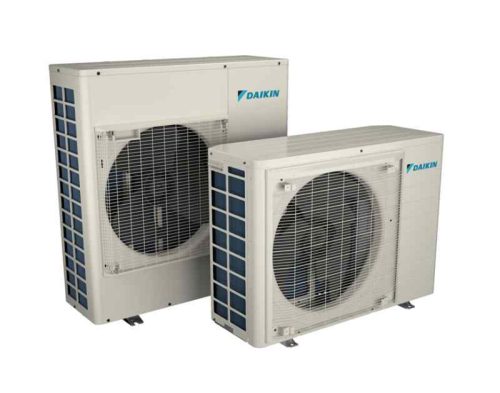 Two Daikin Fit heat pumps